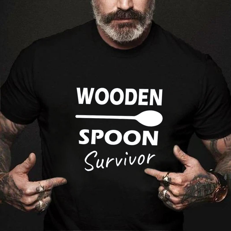Wooden Spoon Survivor Men's T-Shirt