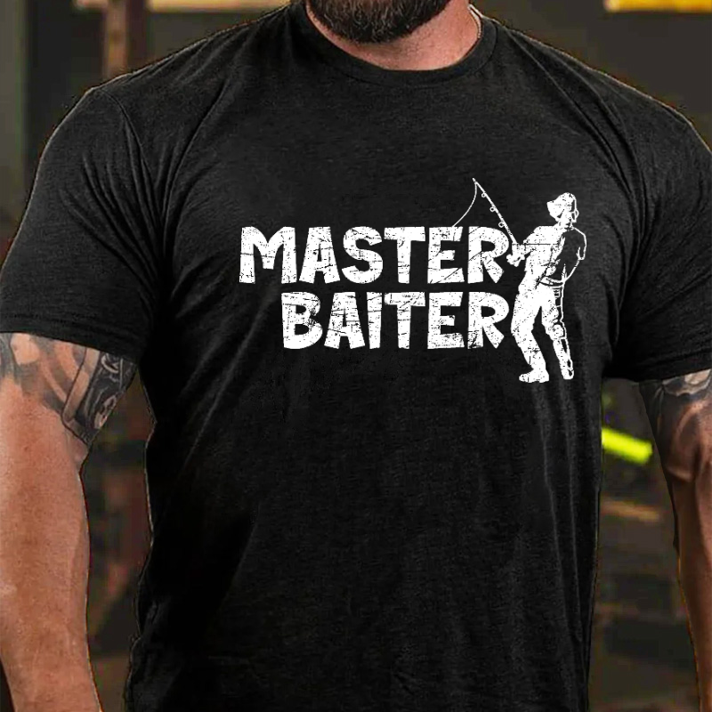 Master Baiter Fishing Funny Men's T-shirt