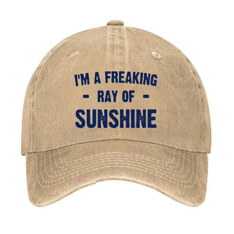 I'm A Freaking Ray Of Sunshine Hat