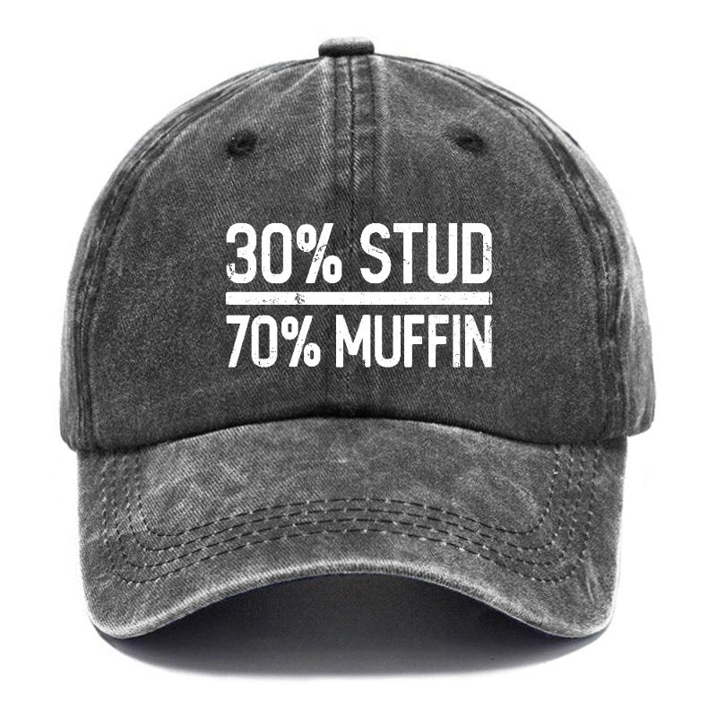 30% Stud 70% Muffin Hat