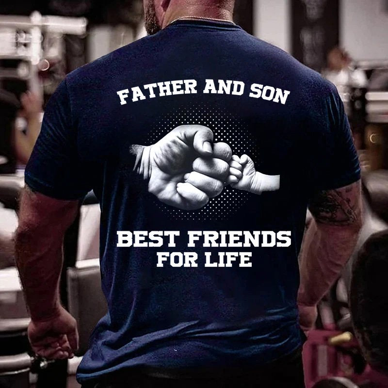 Father And Son Best Friends For Life T-Shirt