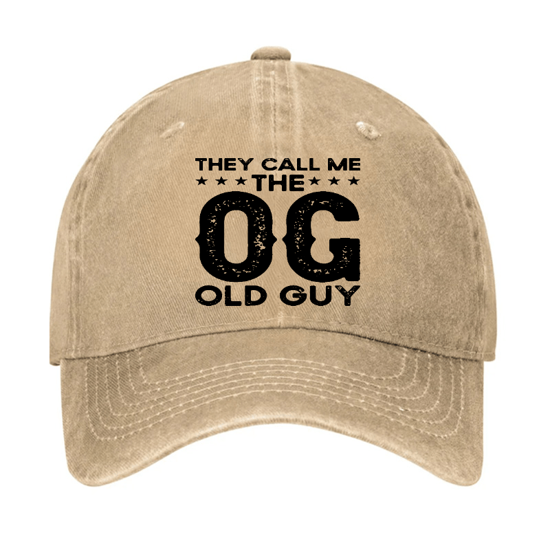 They Call Me The Old Guy Cap