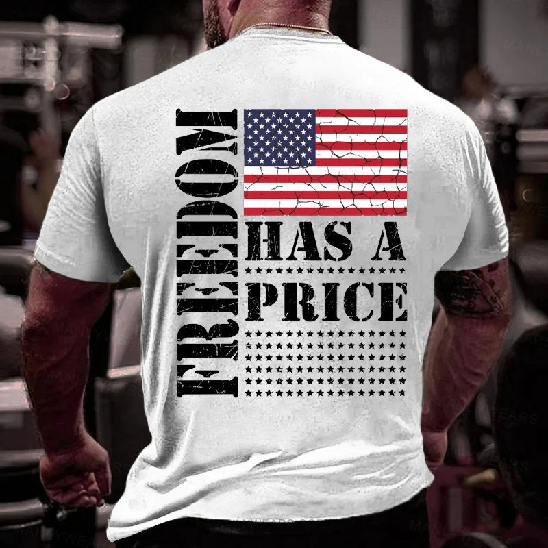 Freedom Has A Price USA Flag T-Shirt