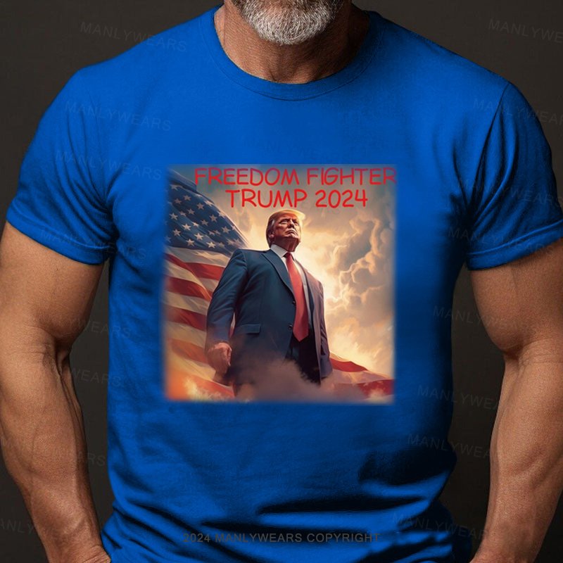 Freedom Fighter Trump Short Sleeve T-Shirt