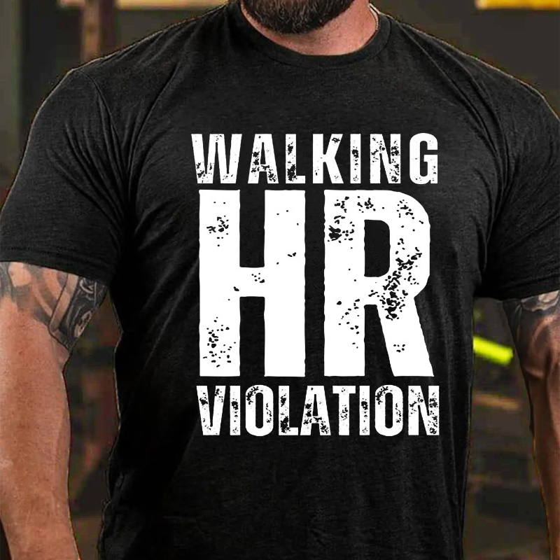 Walking HR Violation T-shirt