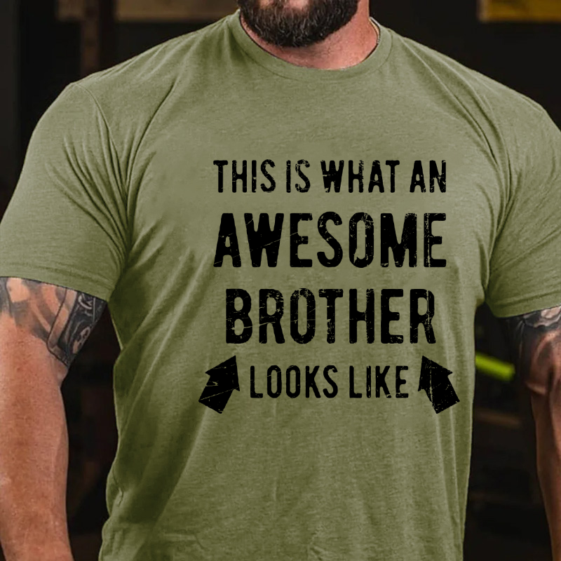 This is What an Amazing Brother Looks Like T-shirt