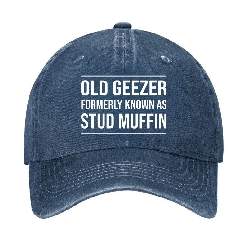 Old Geezer Formerly Known As Stud Muffin Men Hat