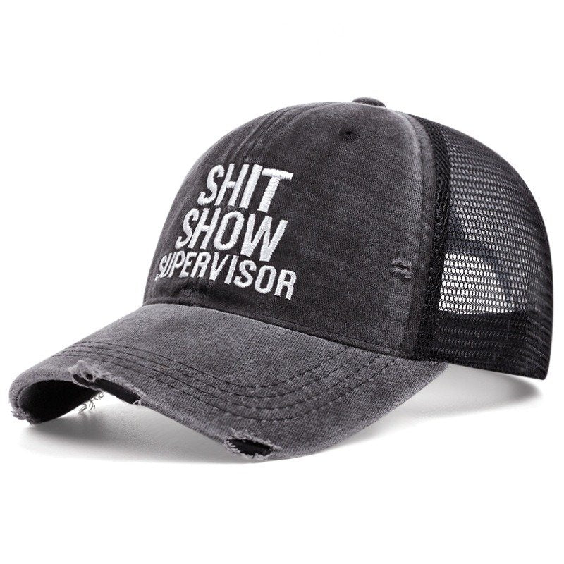 Shit Show Supervision Trucker Cap